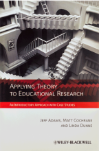 کتاب زبان اپلاینگ تئوری تو اجوکیشنال ریسرچ  Applying Theory to Educational Research