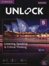 کتاب انگلیسی آنلاک Unlock Level 5 Listening, Speaking & Critical Thinking 2nd