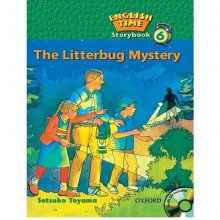 کتاب داستان انگلیسی معمای حشره کوچک English Time Story 6 The Littlebug Mystery