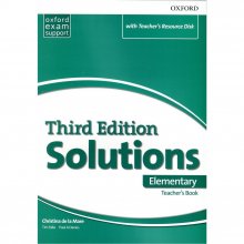 کتاب معلم سولوشنز المنتری ویرایش سوم Solutions Elementary Teachers Book Third Edition