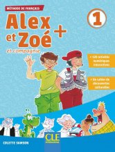 کتاب فرانسه کودکان الکس ات زوئه ویرایش جدید Alex et Zoe 1 – Livre + Cahier + Cahier Lecture Rom