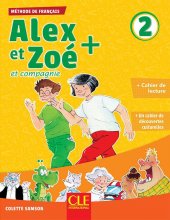 کتاب فرانسه کودکان الکس ات زوئه ویرایش جدید Alex et Zoe 2 – Livre + Cahier + Cahier Lecture Rom
