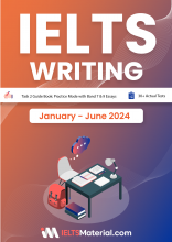 کتاب آیلتس رایتینگ تسک 2 ژانویه تا جون IELTS Writing Task 2 Actual Tests (January-June 2024)