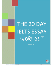 خرید کتاب THE 20 DAY IELTS ESSAY WORKOUT BOOK