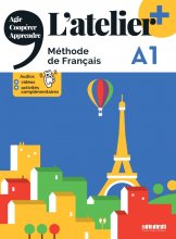 کتاب زبان فرانسه آتلیر 2022 Latelier niv A1 plus + cahier