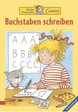 کتاب آموزش حروف الفبای آلمانی برای کودکان Buchstaben schreiben Meine Freundin Conni