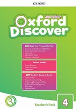 کتاب معلم آکسفورد دیسکاور Oxford Discover 4 Teachers Book 2nd Edition