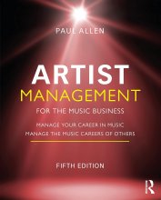 کتاب انگلیسی آرتیست منیجمنت Artist Management for the Music Business