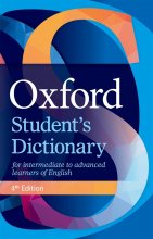 کتاب فرهنگ لغت آکسفورد استیودنت دیکشنری ویرایش چهارم Oxford Student's Dictionary 4th Editon