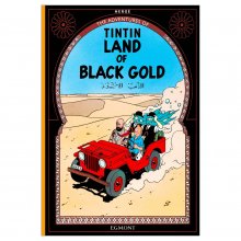 کتاب داستان تن تن سرزمین طلای سیاه Tintin Land of Black Gold