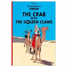 کتاب داستان تن تن خرچنگ پنجه طلایی Tintin The Crab with the Golden Claws