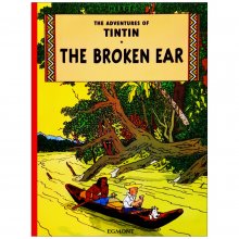 کتاب داستان تن تن گوش شکسته Tintin The Broken Ear
