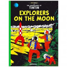 کتاب داستان تن تن کاوشگران روی ماه Tintin Explorers On The Moon