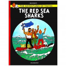 کتاب داستان تن تن کوسه های دریای سرخ Tintin The Red Sea Sharks