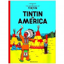 کتاب داستان تن تن در آمریکا Tintin In America