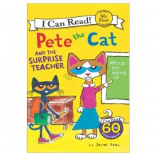کتاب داستان کودکان انگلیسی پیت گربه و معلم شگفت‌انگیز Pete the Cat and the Surprise Teacher