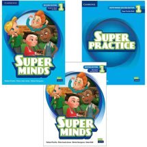 پک 3 جلدی کتاب سوپر مایندز 1 ویرایش دوم pack Super Minds 1