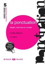 خرید کتاب La ponctuation  Règles exercices et corrigés  Cécile Narjoux