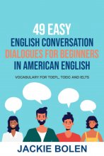 کتاب انگلیسی ۴۹ ایزی انگلیش کانورسیشن 49 Easy English Conversation Dialogues For Beginners in American English