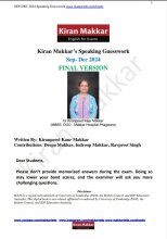 Kiran Makkar's Speaking Guesswork Sep- Dec 2024 FINAL VERSION