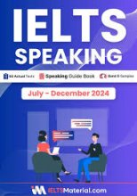 کتاب آیلتس اسپیکینگ IELTS Speaking Actual Tests (July-December 2024)
