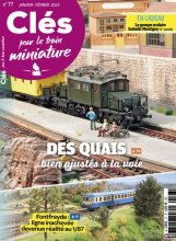 مجله فرانسوی Cles pour le train miniature – Janvier-Fevrier 2025