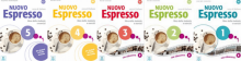 مجموعه 5 جلدی کتاب ایتالیایی اسپرسو Nuovo Espresso