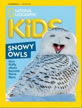 مجله انگلیسیnational geographic kids  SNOWY OWLS