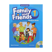 کتاب امریکن فمیلی اند فرندز ویرایش قدیم (American Family and Friends 1 (SB+WB+CD
