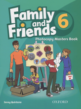 کتاب زبان فمیلی اند فرندز فتوکپی مسترز بوک Family and Friends Photocopy Masters Book 6