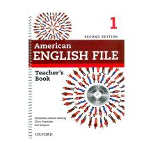 American English File 1 Teachers Book+CD 2nd Edition