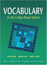 Vocabulary For the College Bound Student