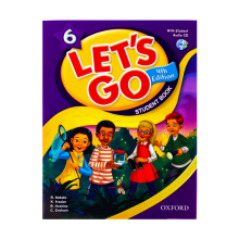 کتاب آموزش کودکان لتس گو ویرایش چهارم Lets Go 6 (4th) SB+WB+CD وزیری