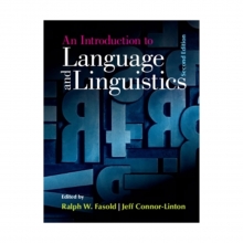 An Introduction to Language and Linguistics 2nd Edition