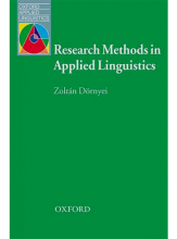 کتاب ریسرچ متدز این اپلاید لینگوییستیکز Research Methods in Applied Linguistics دورنی