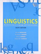 Linguistics An Introduction to Language and Communication