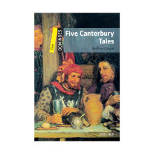 کتاب داستان زبان انگلیسی دومینو پنج داستان کنتربری New Dominoes 1 Five Canterbury Tales
