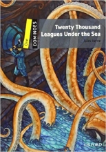 کتاب داستان زبان انگلیسی دومینو: 20 هزار فرسنگ زیر دریا New Dominoes 1: Twenty Thousand Leagues Under the Sea