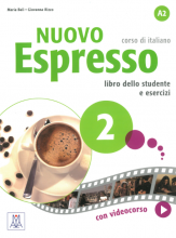 کتاب ایتالیایی اسپرسو Nuovo Espresso 2 Italian Edition Libro Studente A2