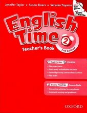 کتاب معلم انگليش تايم English Time 2 Teachers Book 2nd Edition with 1cd