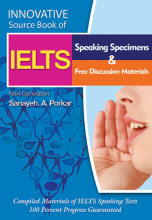 کتاب Innovative Source Book of IELTS Speaking Specimens & free discussion materials