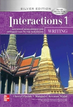 کتاب زبان اینتراکشن رایتینگ سیلور ادیشن Interaction 1 Writing Silver Edition