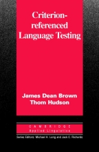 کتاب Criterion Referenced Language Testing