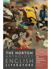 کتاب زبان د نورتون انتولوژی  The Norton Anthology of English Literature Volume E