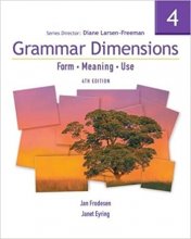 کتاب زبان گرامر دایمنشنز Grammar Dimensions 4 with Infotrac Form Meaning and Use 4th Edition