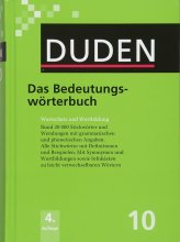 Duden das bedeutungs-wörterbuch band 10