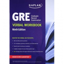 کتاب زبان نیو جی آر ای وربال ورک بوک کپلان New GRE Verbal Workbook KAPLAN 9th