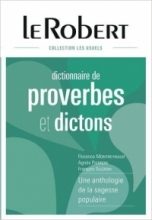 کتاب دیکشنری فرانسوی ل روبرت Le Robert Dictionnaire de proverbes et dictons