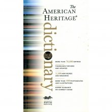 کتاب زبان د امریکن هریتیج دیکشنری The American Heritage Dictionary 5th