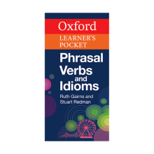 کتاب زبان اکسفورد لرنرز پاکت فریزال وربز اند ایدیومز  Oxford Learners Pocket Phrasal Verbs and Idioms